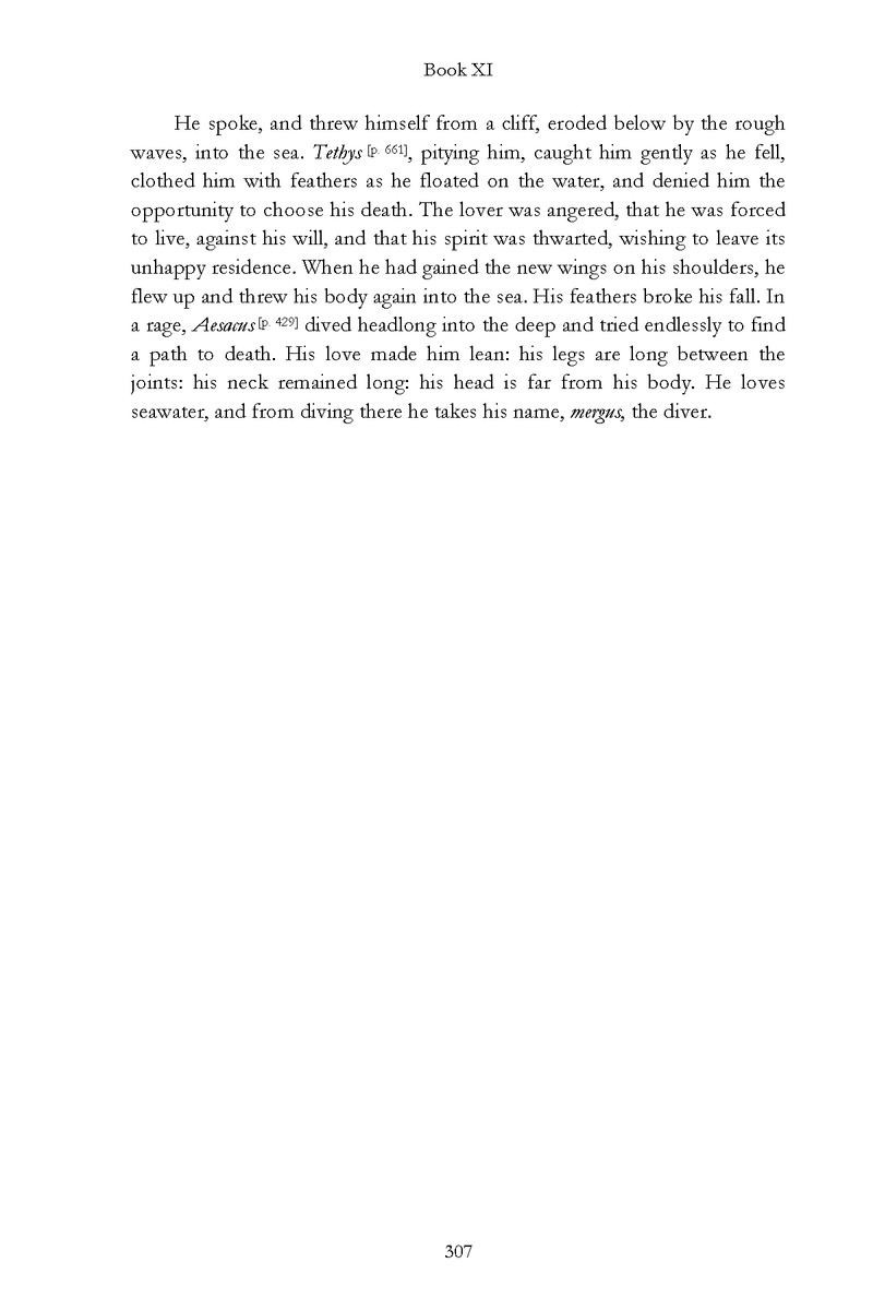 Ovid: The Metamorphoses - Page 307